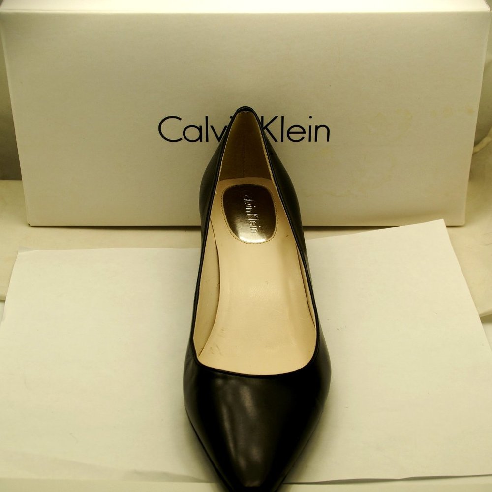 Calvin Klein Diema Kidskin Pumps Black